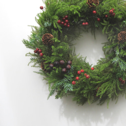 christmas wreath＊forest 2枚目の画像