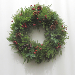 christmas wreath＊forest 1枚目の画像