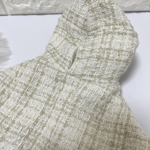 お名前刺繍可能✨】リバーシブル 犬服 コート ケープ ポンチョ ペット