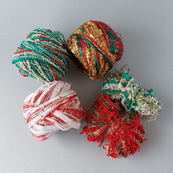 クリスマスハッピーバッグ2023(3)　　引き揃え糸 素材糸 ラッピング クリスマス 1枚目の画像