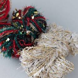 クリスマスハッピーバッグ2023(5)　　引き揃え糸 素材糸 ラッピング クリスマス 3枚目の画像