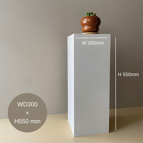 受注生産】WD300×H550mm ディスプレイスタンド/展示什器/花植物台/撮影