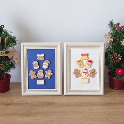 自作絵画（額入り）クリスマスver.