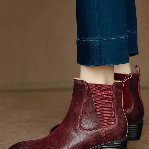 ころんと可愛い♪ ブーツ レディース 歩きやすい ショートブーツ