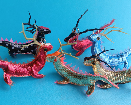 ラッキーちびドラゴン ぬいぐるみ ぴか☆うお 通販 16805898｜Creema