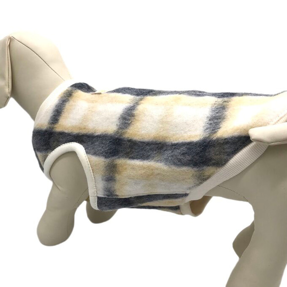 超小型犬 犬服 ニット ペット服 冬 チワワ ティーカップ トイプードル ヨーキー 豆柴 小型犬 パピー ハンドメイド 3枚目の画像