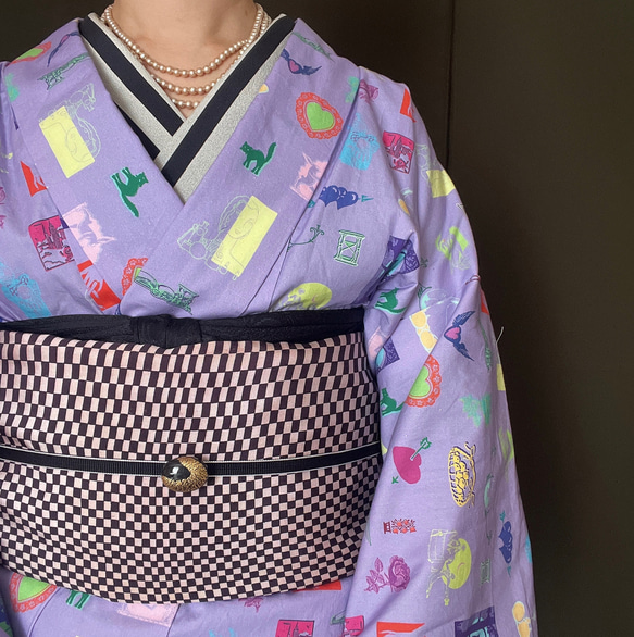 ポッピン・パープル〜Y.O.セレクション生地〜 ポッピン パープル セレクション生地 PE2276611368(17480円)