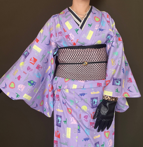 ポッピン・パープル〜Y.O.セレクション生地〜 ポッピン パープル セレクション生地 PE2276611368(17480円)