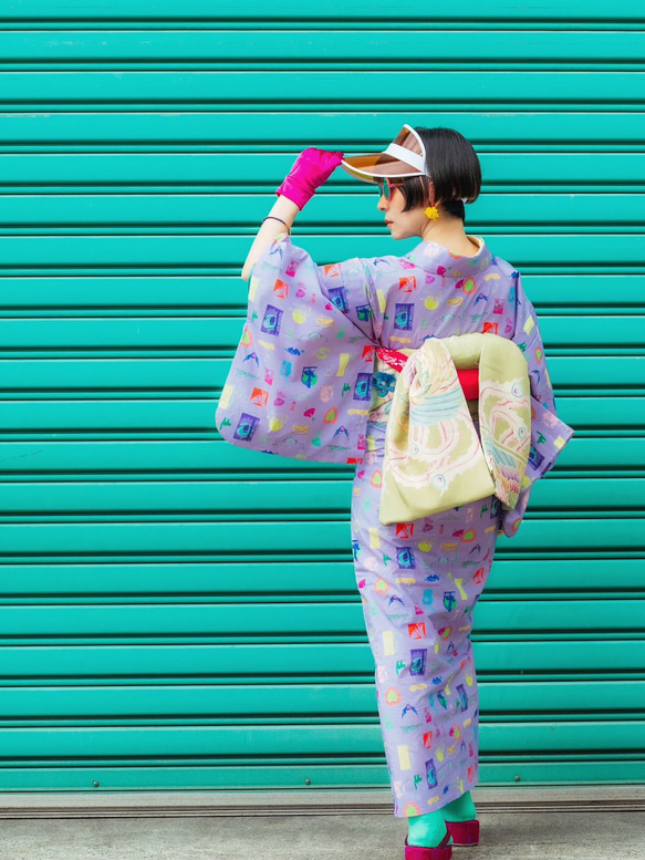 ポッピン・パープル〜Y.O.セレクション生地〜 ポッピン パープル セレクション生地 PE2276611368(17480円)