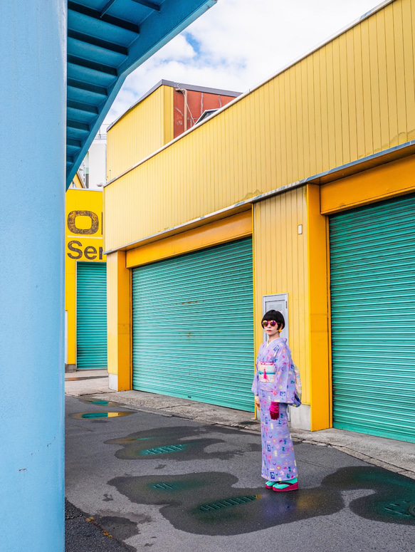 ポッピン・パープル〜Y.O.セレクション生地〜 ポッピン パープル セレクション生地 PE2276611368(17480円)