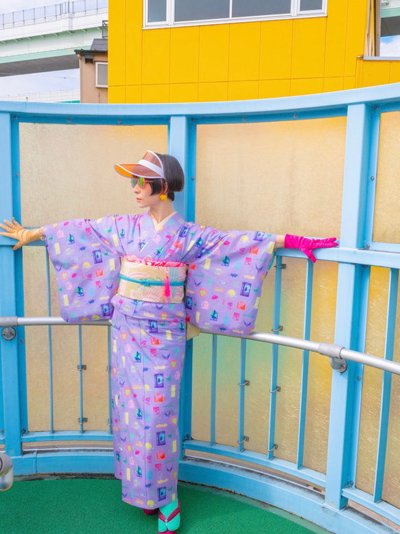 ポッピン・パープル〜Y.O.セレクション生地〜 ポッピン パープル セレクション生地 PE2276611368(17480円)