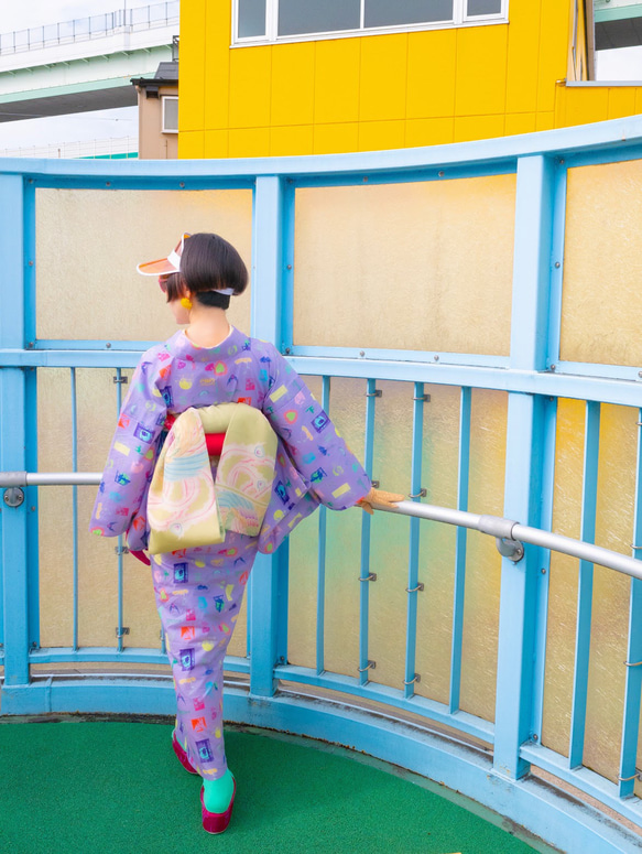 ポッピン・パープル〜Y.O.セレクション生地〜 ポッピン パープル セレクション生地 PE2276611368(17480円)