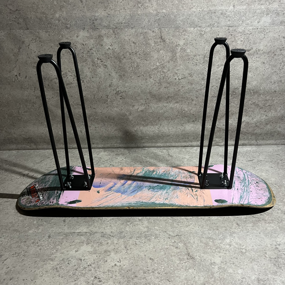 スケートボード　スケボー　テーブル　椅子　イス　チェア　ベンチ　サイドテーブル　コーヒーテーブル　スツール　71 8枚目の画像