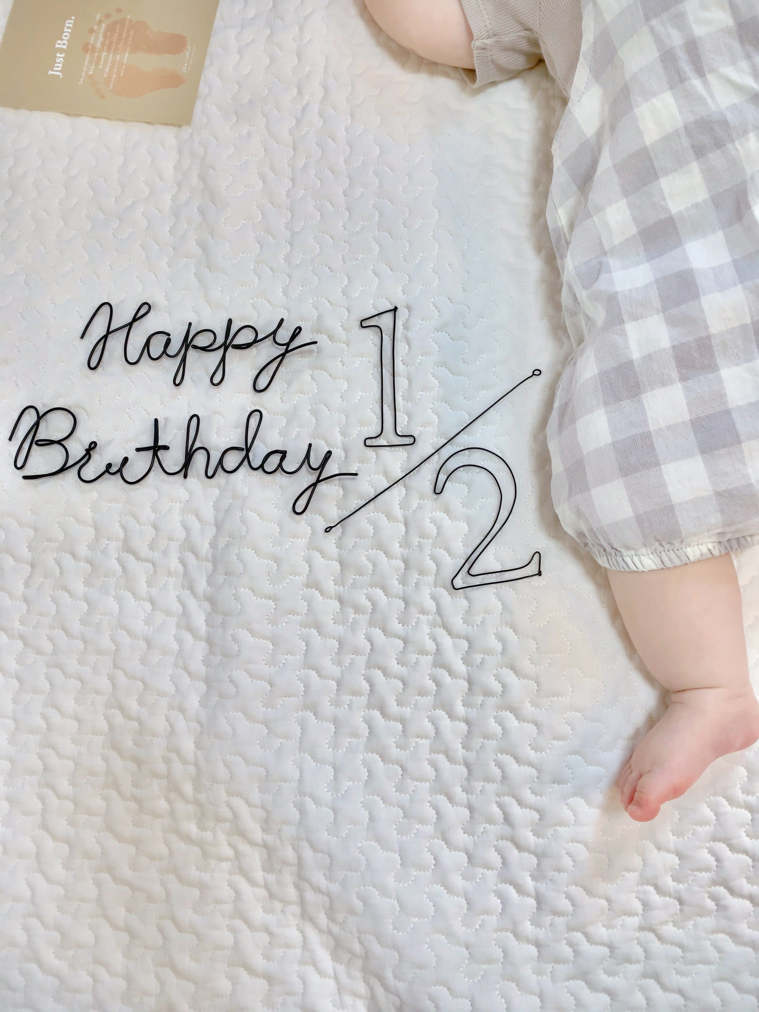 ワイヤー 1/2happy birthday その他アート non. 通販 16806227