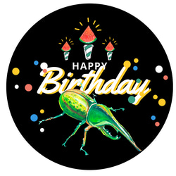 【昆虫Tシャツでお誕生日】選べる昆虫4種類　カブトムシ　クワガタ　ニジイロクワガタ　ヘラクレスオオカブト 5枚目の画像