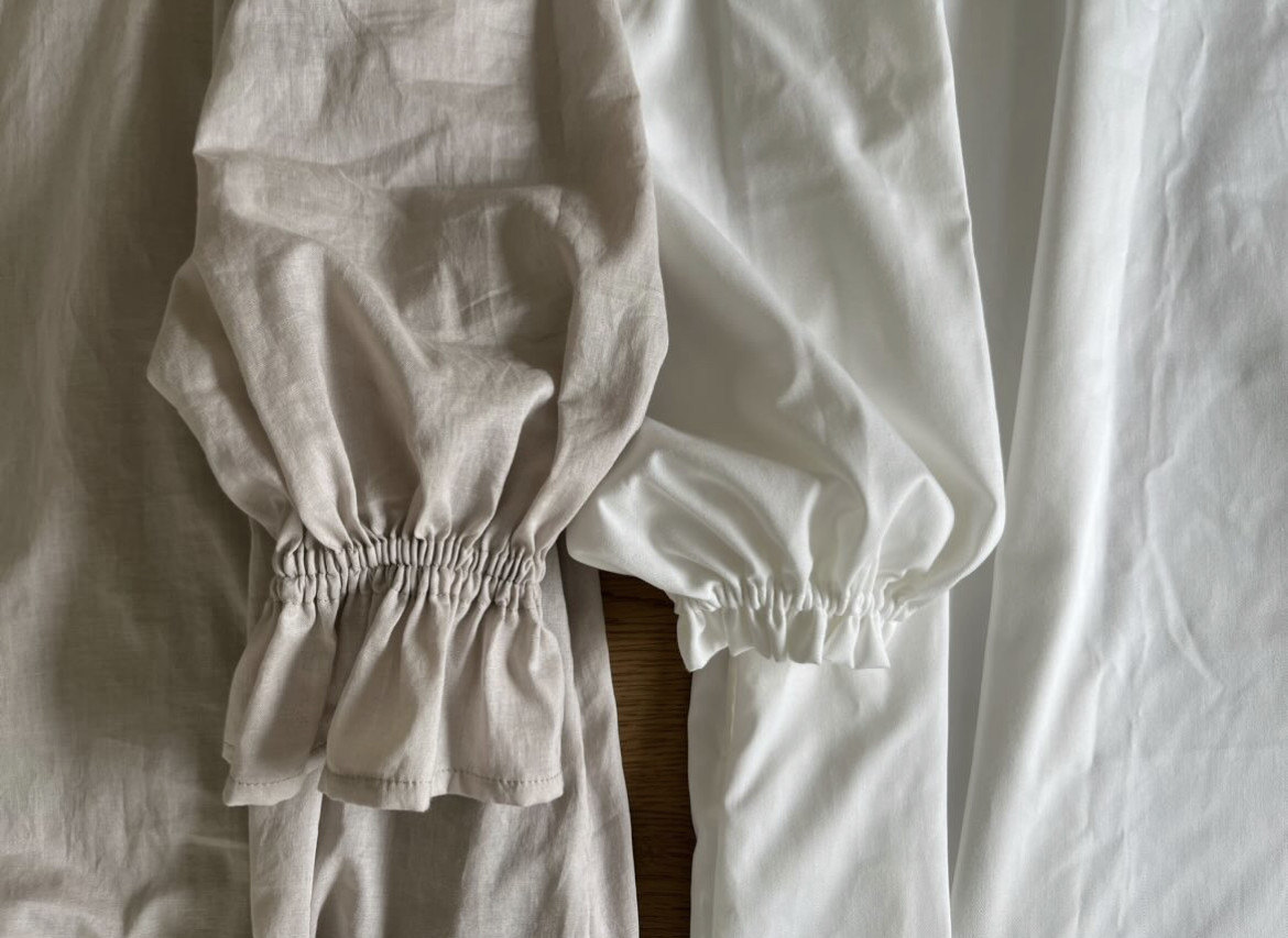 ふわり軽やかケープカラーAラインワンピース⚮̈FREEサイズ⚮̈ミモレ丈、ロング丈から選択⚮̈