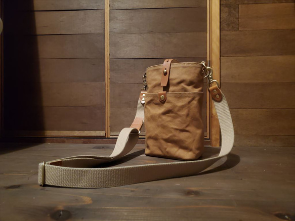 欲しい時にすぐ届く！ バケツ型 バケットショルダーバッグ バケットポケット【整理しやすい多分割バケツ型ショルダー