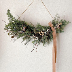 横長ガーランド　リース　スワッグ 横長ガーランドリーススワッグ