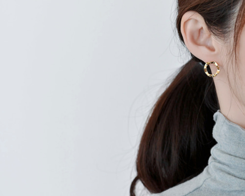 ウェブ ドーナッツ ピアス SV925 H5-52 ピアス（スタッド・一粒