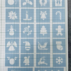 ステンシル　クリスマス　No.1 2枚目の画像