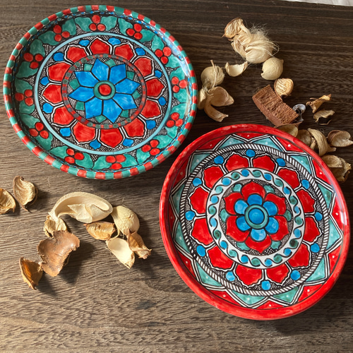 激レア イタリアルネサンス・マヨリカ陶器の掛時計