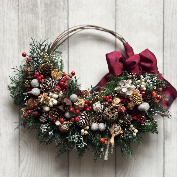 【おまとめ】リース☘Greenと木の実 おまとめ】リース☘Greenと木の実