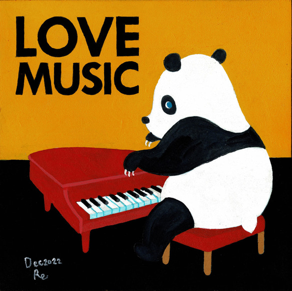 LOVE MUSIC PANDA 1枚目の画像