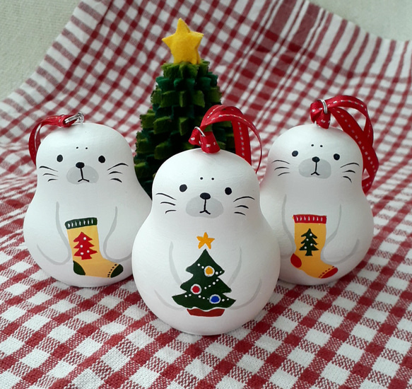 クリスマスオーナメント スキーサンタクロース アッシュペーフランス