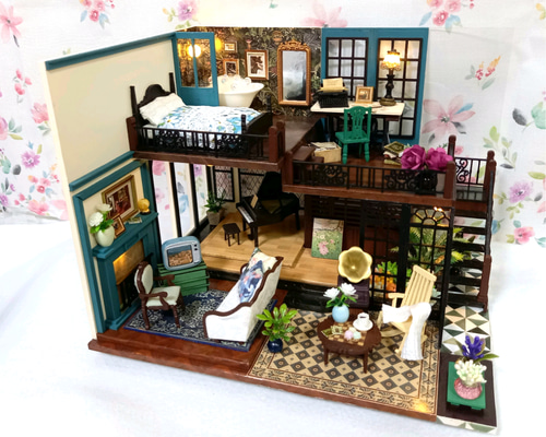 ミニチュアドールハウス完成品 Florence