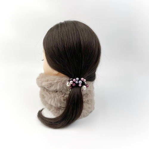 カラーパールシュシュ/ シュシュ HanahanD 通販 16807526｜Creema