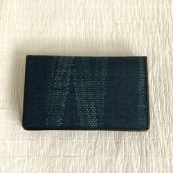 伝統織物のトップブランド塩沢織のカード名刺入　VA61 1枚目の画像