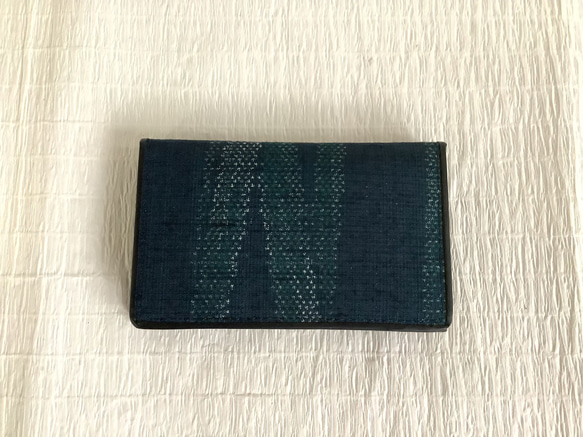 伝統織物のトップブランド塩沢織のカード名刺入　VA61 1枚目の画像