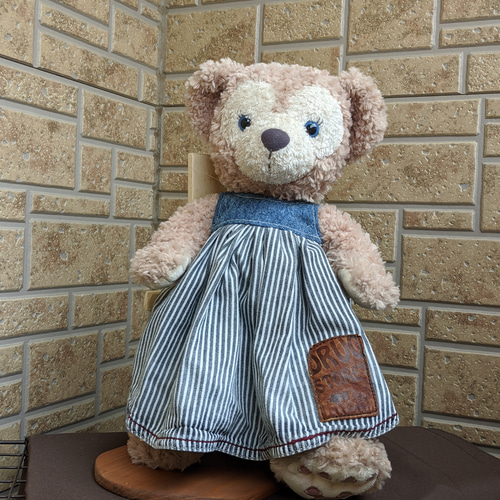 ダッフィー・シェリーメイ コスチューム ぬいぐるみ しろねこ ダッフィー・シェリーメイ コスチューム ぬいぐるみ しろねこ