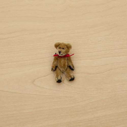 ヴィンテージ　日本製　テディベア　輸出用　くま　ぬいぐるみ アメリカ直輸入 ヴィンテージ ミニテディベア 5.2cm ND5