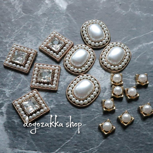 ハンドメイド 貼り付けパーツ ◇1842◇ カボション アクセサリー