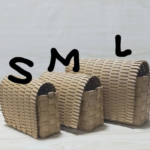 クラフトバンド　バッグ　　　ハンドメイド　ショルダー クラフトバンド　バッグ　　　ハンドメイド　ショルダー