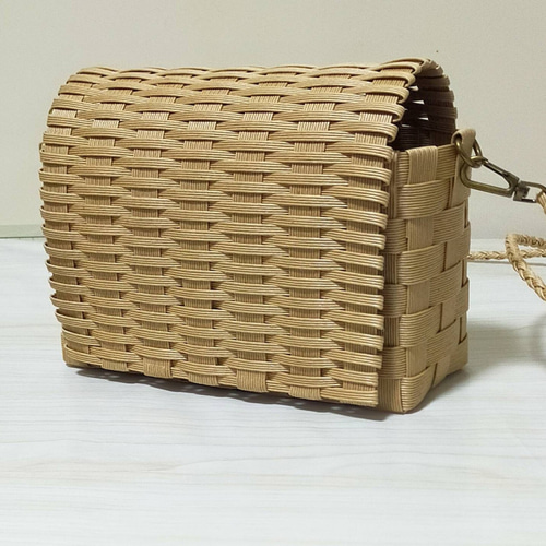 クラフトバンド バッグ ハンドメイド ショルダー 住まい/暮らし