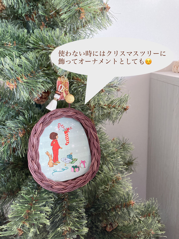 ☆数量限定☆bag charm for winter 『Christmas morning』 7枚目の画像