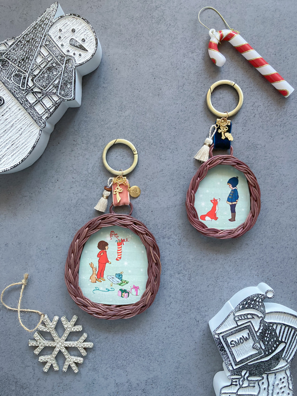 ☆数量限定☆bag charm for winter 『Christmas morning』 6枚目の画像