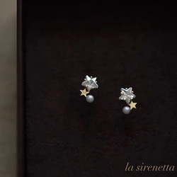 winter star pierce *sv925 2枚目の画像