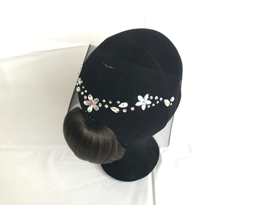 社交ダンス用ヘアアクセサリー DT173 ブラック 社交ダンス用ヘアアクセサリー DT173 ブラック 社交ダンス用ヘア