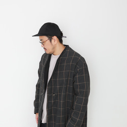 Looks neat cap small brim / black 4枚目の画像