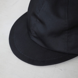 Looks neat cap small brim / black 8枚目の画像