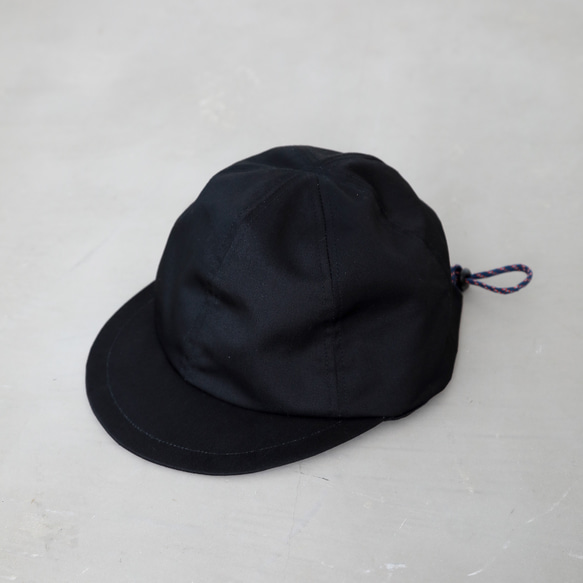 Looks neat cap small brim / black 5枚目の画像