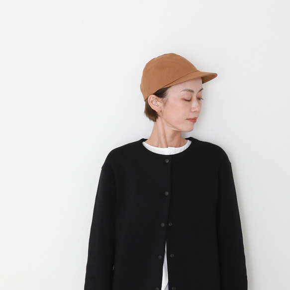 Looks neat cap small brim / tsuchi 3枚目の画像