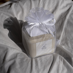 【名入れギフト】グラスキャンドル／ラッピング・メッセージカード無料／cdw04 4枚目の画像