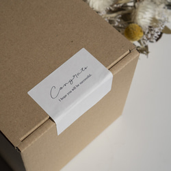 【名入れギフト】グラスキャンドル／ラッピング・メッセージカード無料／cdw04 8枚目の画像