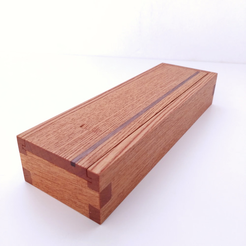 総無垢ペンケース(筆箱) ｜ 欅［ケヤキ］ ペンケース MIYABI WOODWORKS