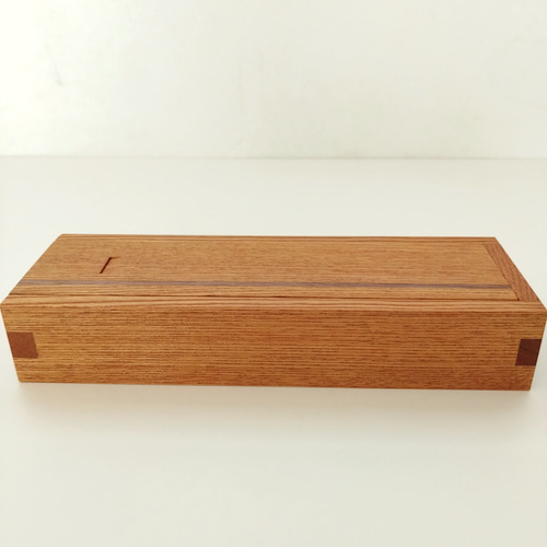 総無垢ペンケース(筆箱) ｜ 欅［ケヤキ］ ペンケース MIYABI WOODWORKS