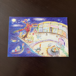 月の顔 絵画 上村愛 通販 17499190｜Creema(クリーマ)